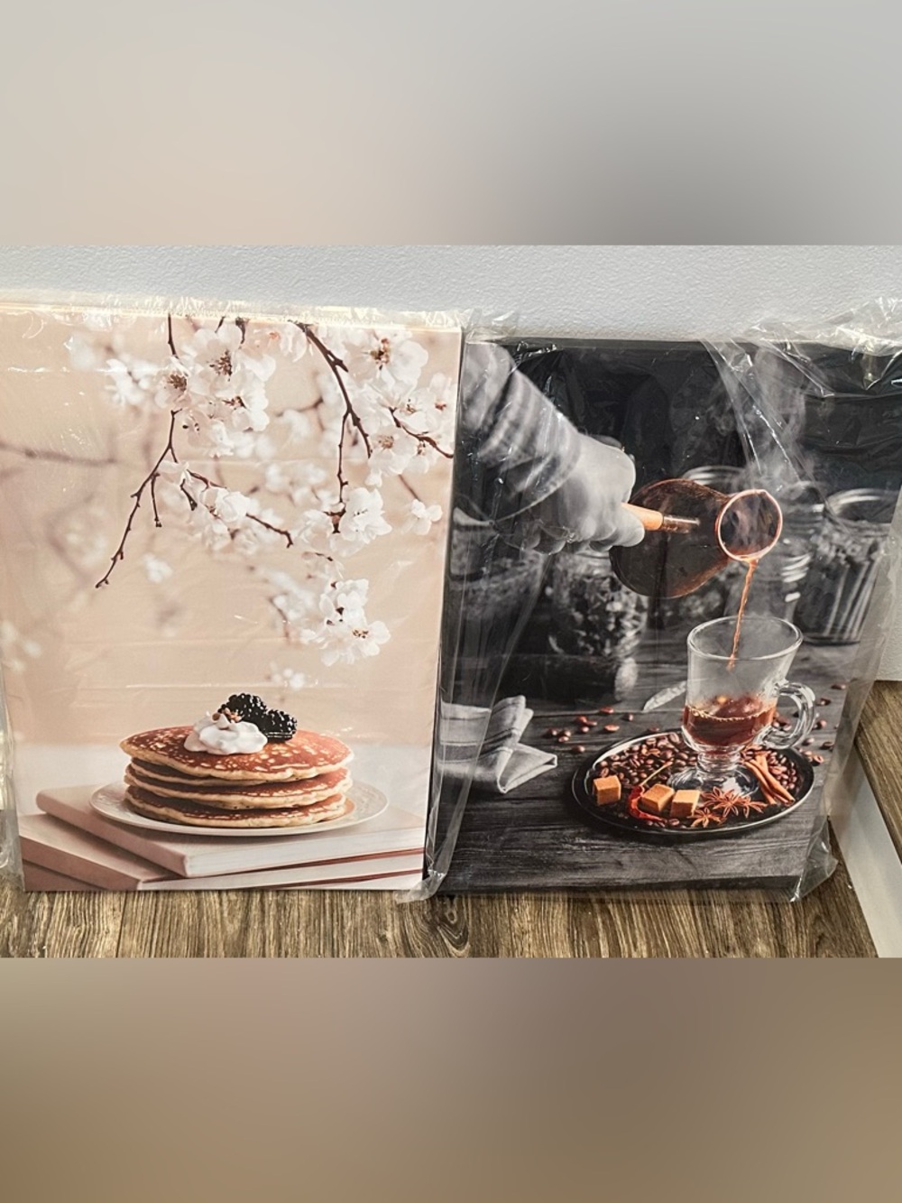 Two NEW Canvas Wall Art in packaging